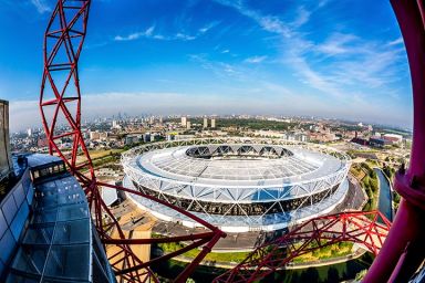 The Slide at ArcelorMittal Orbit and a Bottle of Prosecco for Two