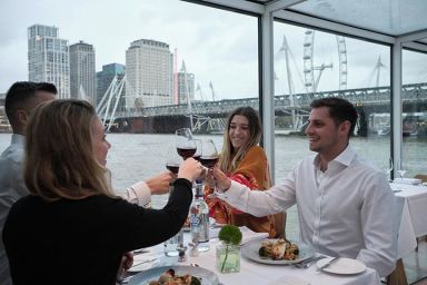 Bateaux London Sunday Lunch River Cruise for Two