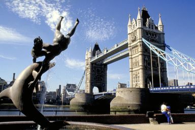 Entrance to Tower Bridge & 2 Course Meal at The Shakedown for Two