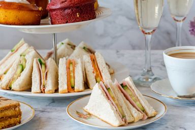 Sixty Degrees Celebration Afternoon Tea for Two with Prosecco  