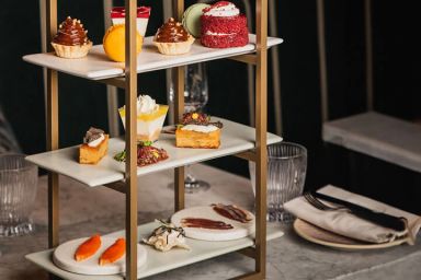 Japanese Tapas Style Afternoon Tea for Two at La Bibliothèque 