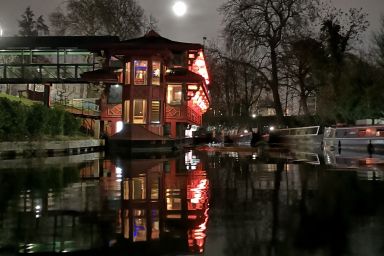 Full Moon Paddleboard through London