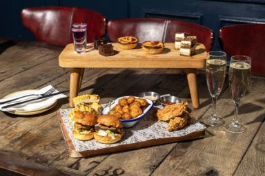 Afternoon Tea for Two with a Bottle of Fizz at Revolution Bars