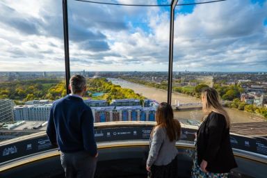 The Chimney Lift at Battersea Power Station Sparkling Afternoon Tea for 2