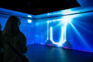 The Chimney Lift at Battersea Power Station & 2 Course Meal for Two