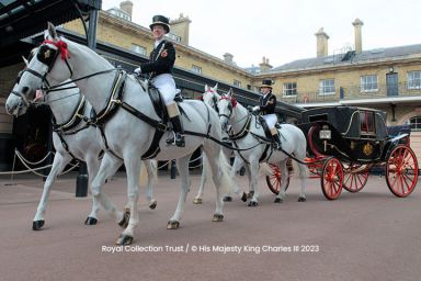 Entrance to the Royal Mews & Afternoon Tea at Clermont Charring Cross for 2