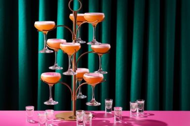 Sharing Platter and Martini Tree for Two at Slug & Lettuce