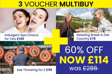 Escape, Unwind & Unleash – 3 Voucher Multibuy