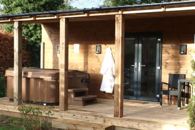 One Night Garden Spa Retreat with Breakfast at Beechwood Hotel for Two