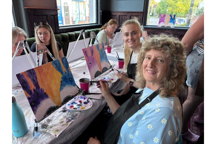 Sip and Paint Experience for Two