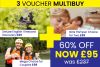 Sip, Relax & Share – 3 Voucher Multibuy