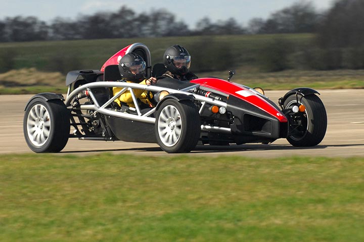 Ariel Atom Driving Experience at Yorkshire Air Museum, North Yorkshire