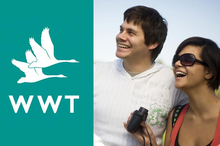 Wildfowl & Wetlands Trust Membership for Two