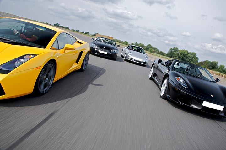 Triple Supercar Driving Experience at Dunsfold Aerodrome, Surrey