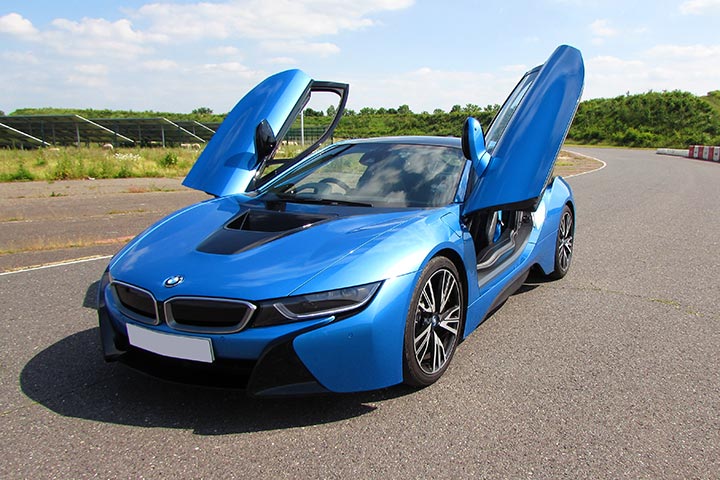 BMW i8 Driving Experience at Dunsfold Aerodrome, Surrey