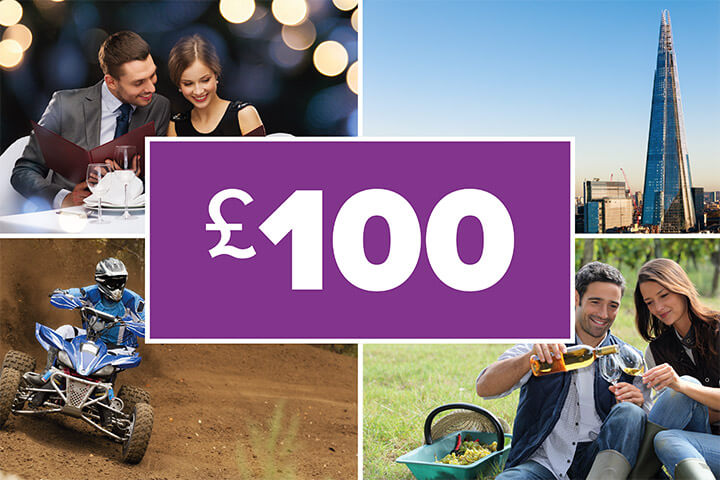 £100 Experience Day Super-Voucher