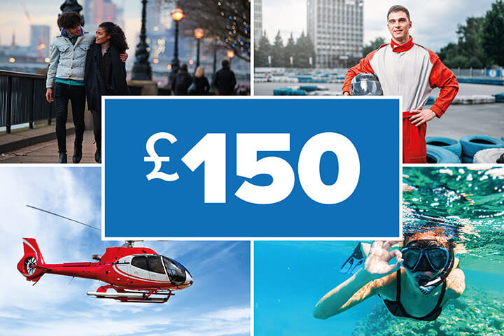 £150 Experience Day Super-Voucher