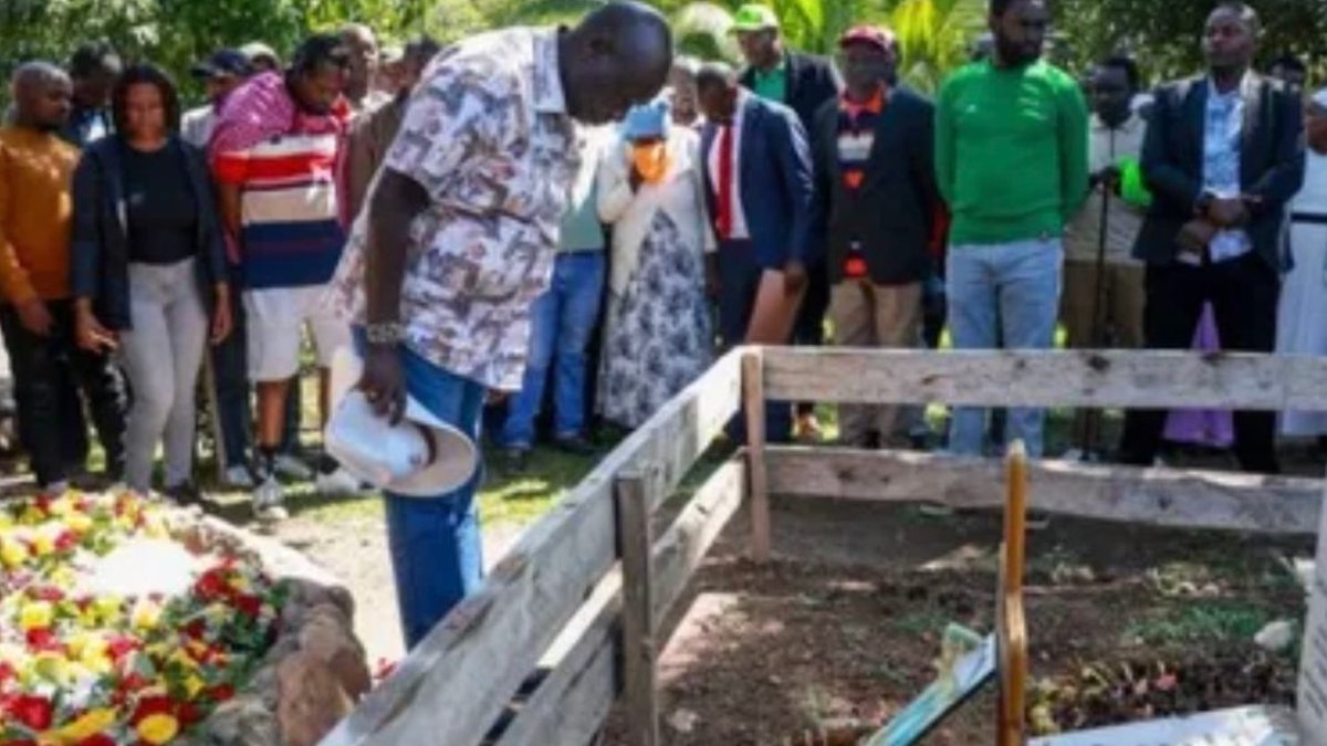 Gachagua to build mausoleum for late ally Johana Ng’eno Gachagua to build mausoleum for late ally Johana Ng’eno - mausoleum kenya