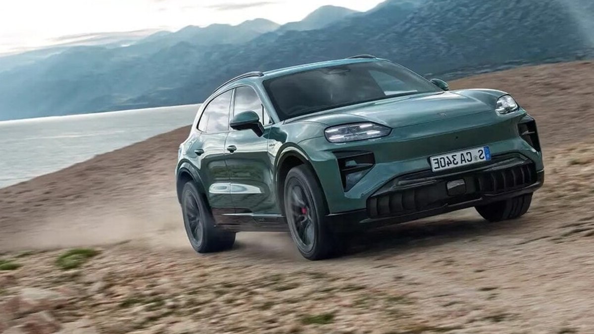 Porsche unveils electric Cayenne SUV in India with high price - electric cayenne india
