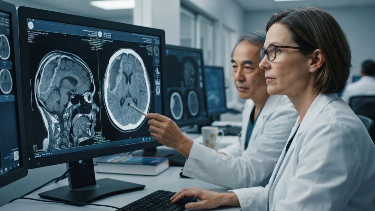 Rare Brain Lymphoma Found After Elderly Woman's Falls - brain lymphoma