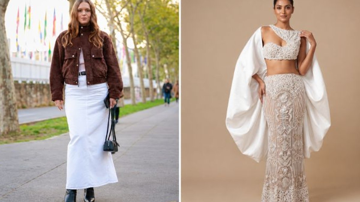 Column skirt leads fall fashion trend Column skirt leads fall fashion trend - column skirt