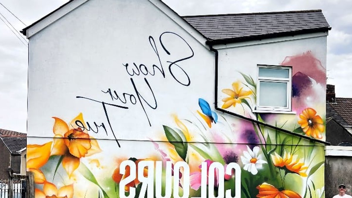 Cardiff park gets new mural and upgrades Cardiff park gets new mural and upgrades - cardiff park