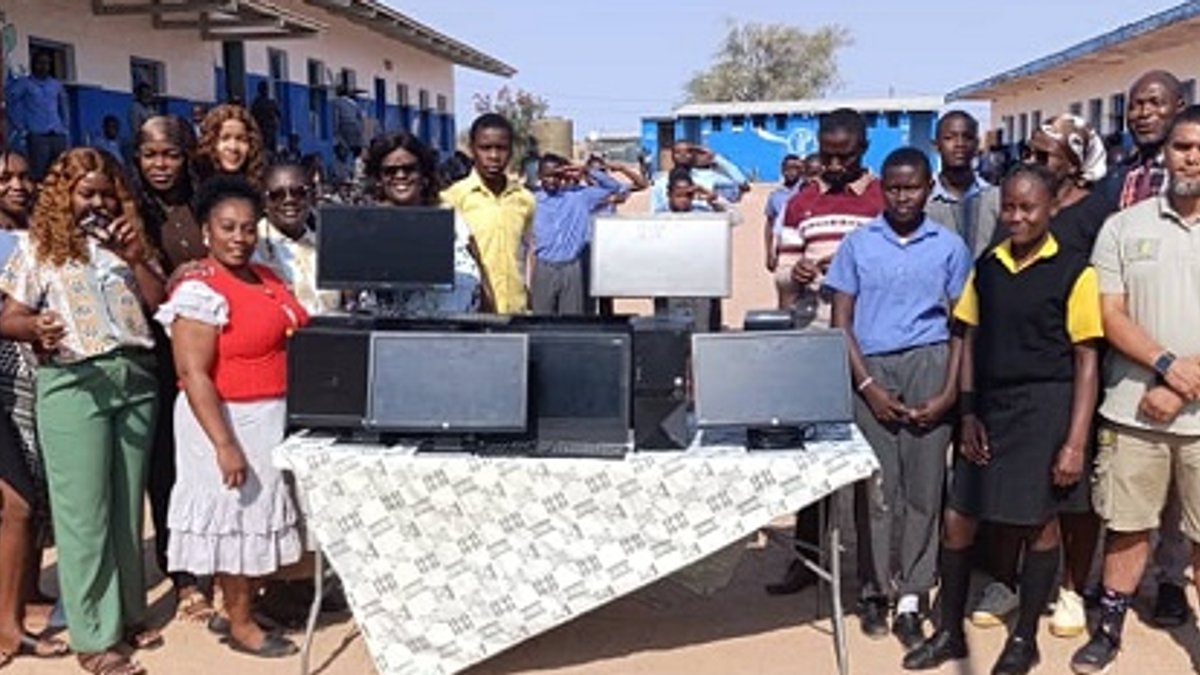 Rural School Receives Computers to Bridge Digital Divide - rural school