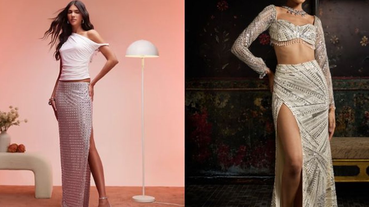 Skirts Return With Texture and Sparkle for Fall Skirts Return With Texture and Sparkle for Fall - skirts texture sparkle