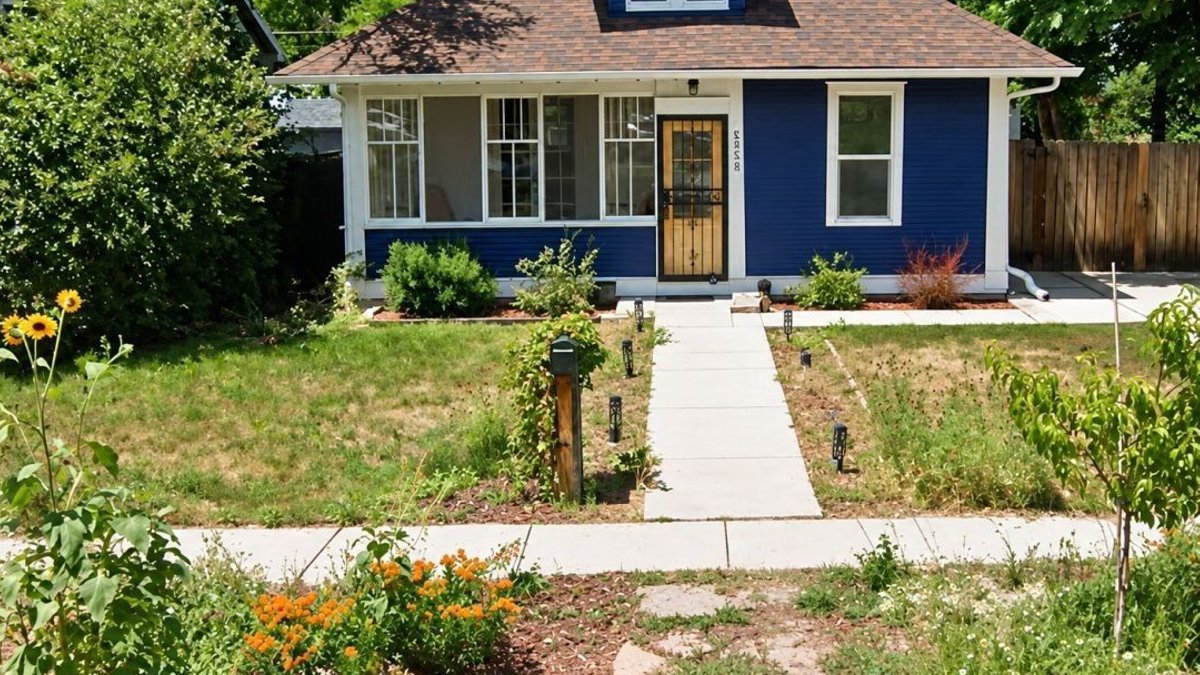 Homeowners Transform Grassy Lawn Into Lush Garden - transform grassy lawn