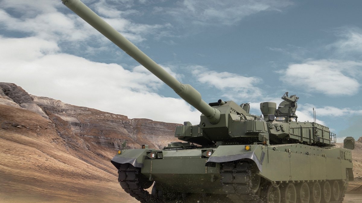 Hyundai Rotem’s K2 Black Panther main battle tank (Hyundai Rotem).