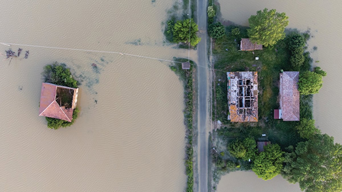 European firms urged to rethink post-heatwave risk Flooding in the Emilia-Romagna region.