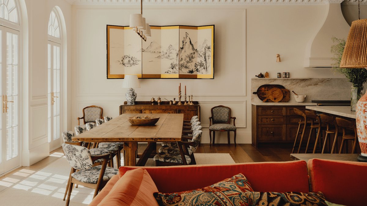 Wimbledon home blends Georgian grandeur with vintage warmth Wimbledon home blends Georgian grandeur with vintage warmth - georgian home design