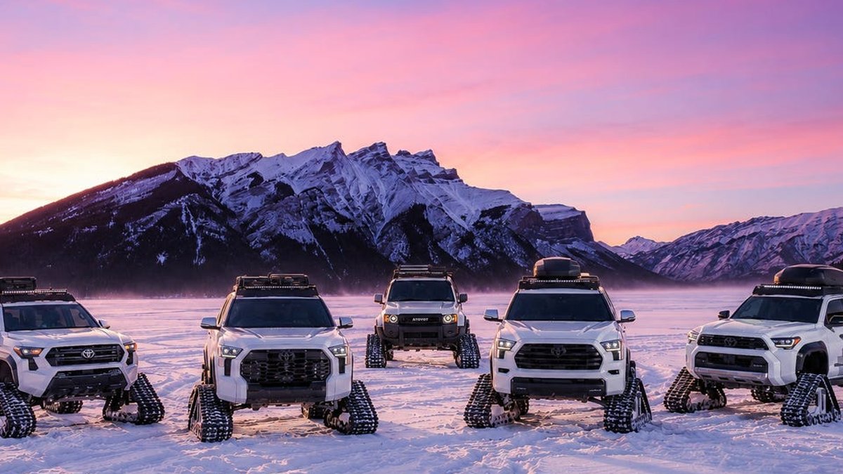 Toyota to Debut Five Tracked Snowhunter Concepts Toyota to Debut Five Tracked Snowhunter Concepts - toyota snowhunter concepts