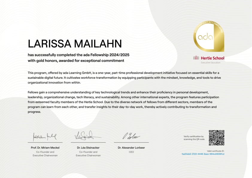 Certificate preview