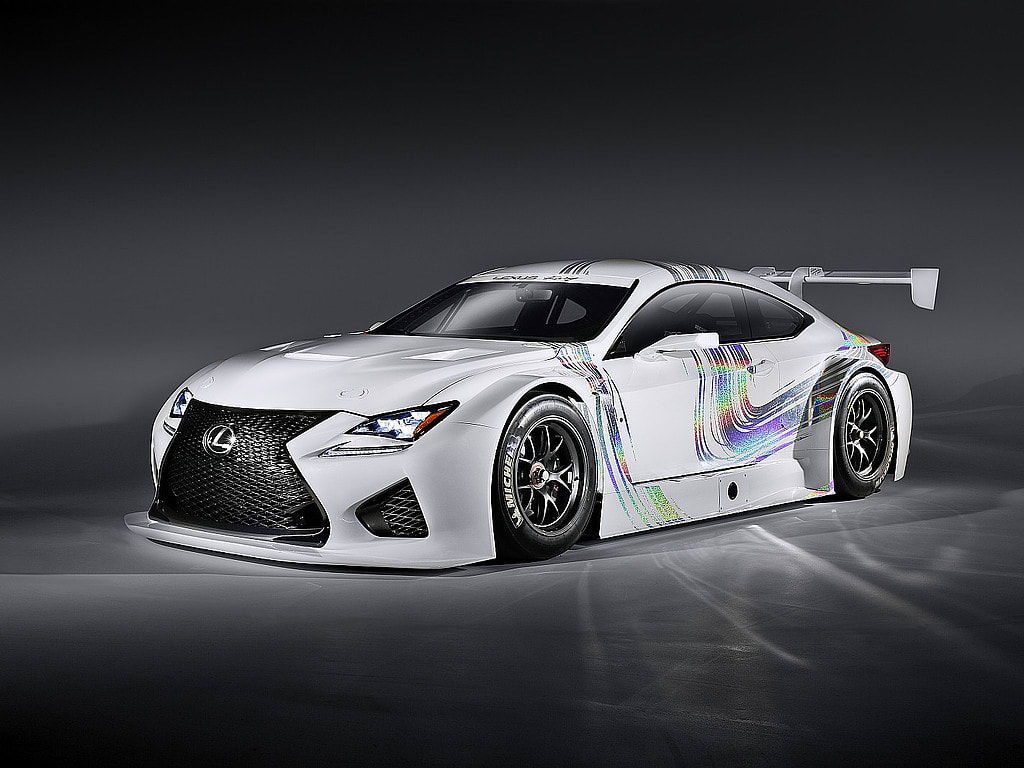 Lexus reveal first pictures of new RC F GT3 Design study for Lexus GT3 sports car ADAC GT Masters