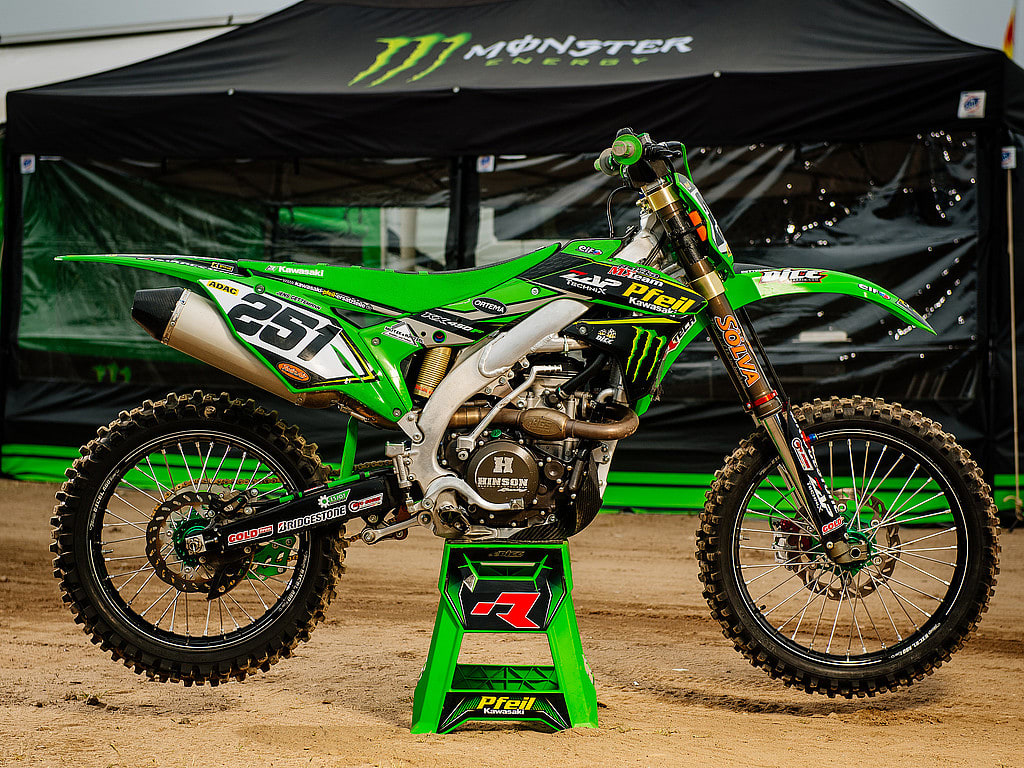 Monster energy kx450f sales