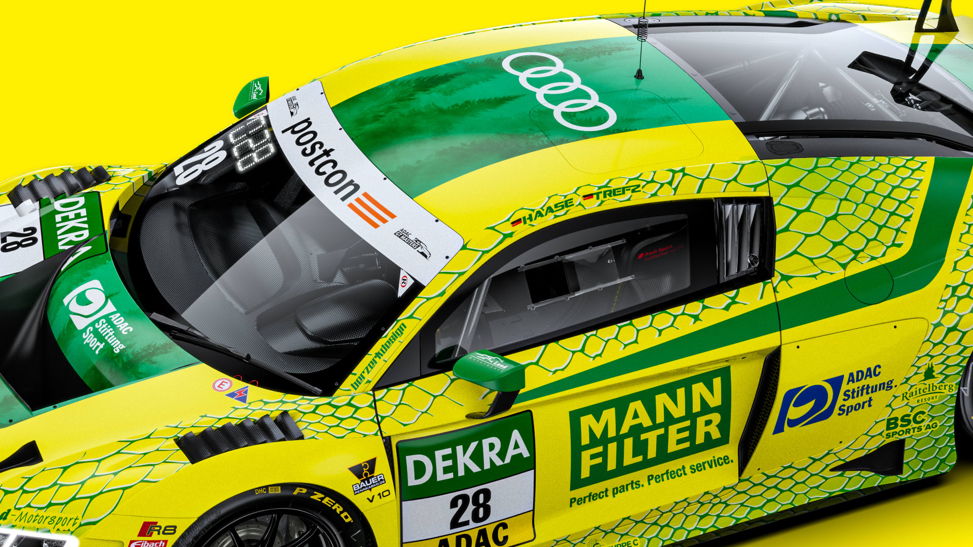 Landgraf Motorsport bringt Mann-Filter Mamba in DTM! / DTM