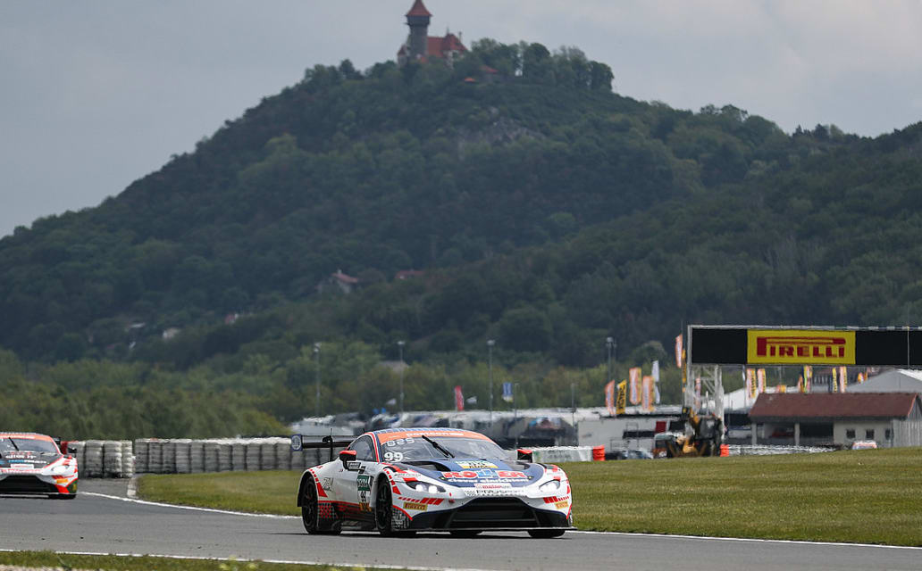 Paddock radar from the ADAC GT Masters at Most Autodrom Most also on