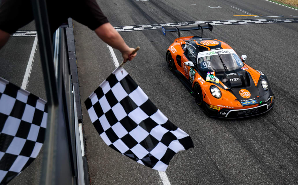 Victory in opening race: Huber Racing celebrates in Hockenheim | ADAC ...