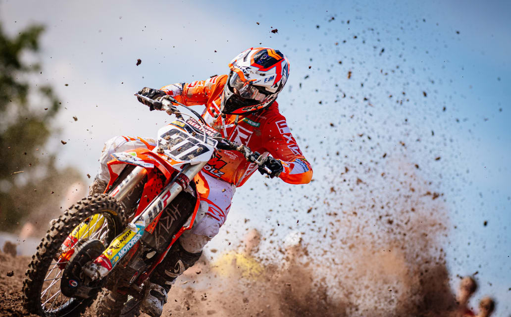 Frischgebackener Weltmeister beim ADAC MX in Jauer