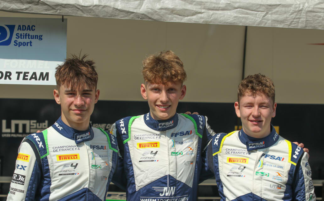 Zwischen Schulbank und Rennauto ADAC Formel Junior Team