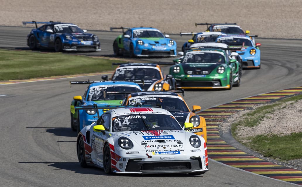 Morris Schuring ist jüngster Sieger Porsche Carrera Cup Deutschland