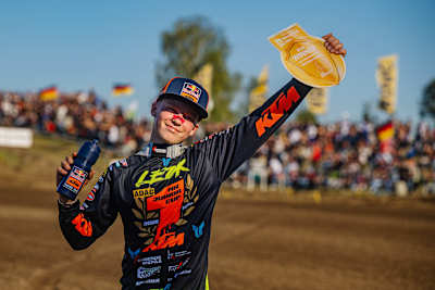Klassen-Rookie Lucas Leok wird ADAC MX Junior Cup 125-Champion