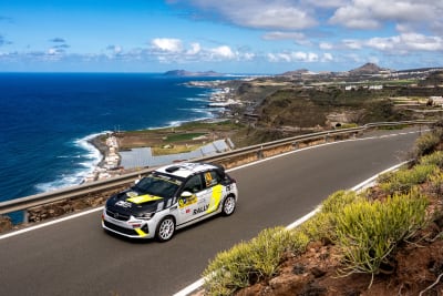 Das ADAC Opel Rally Junior Team feiert ein Doppelpodium