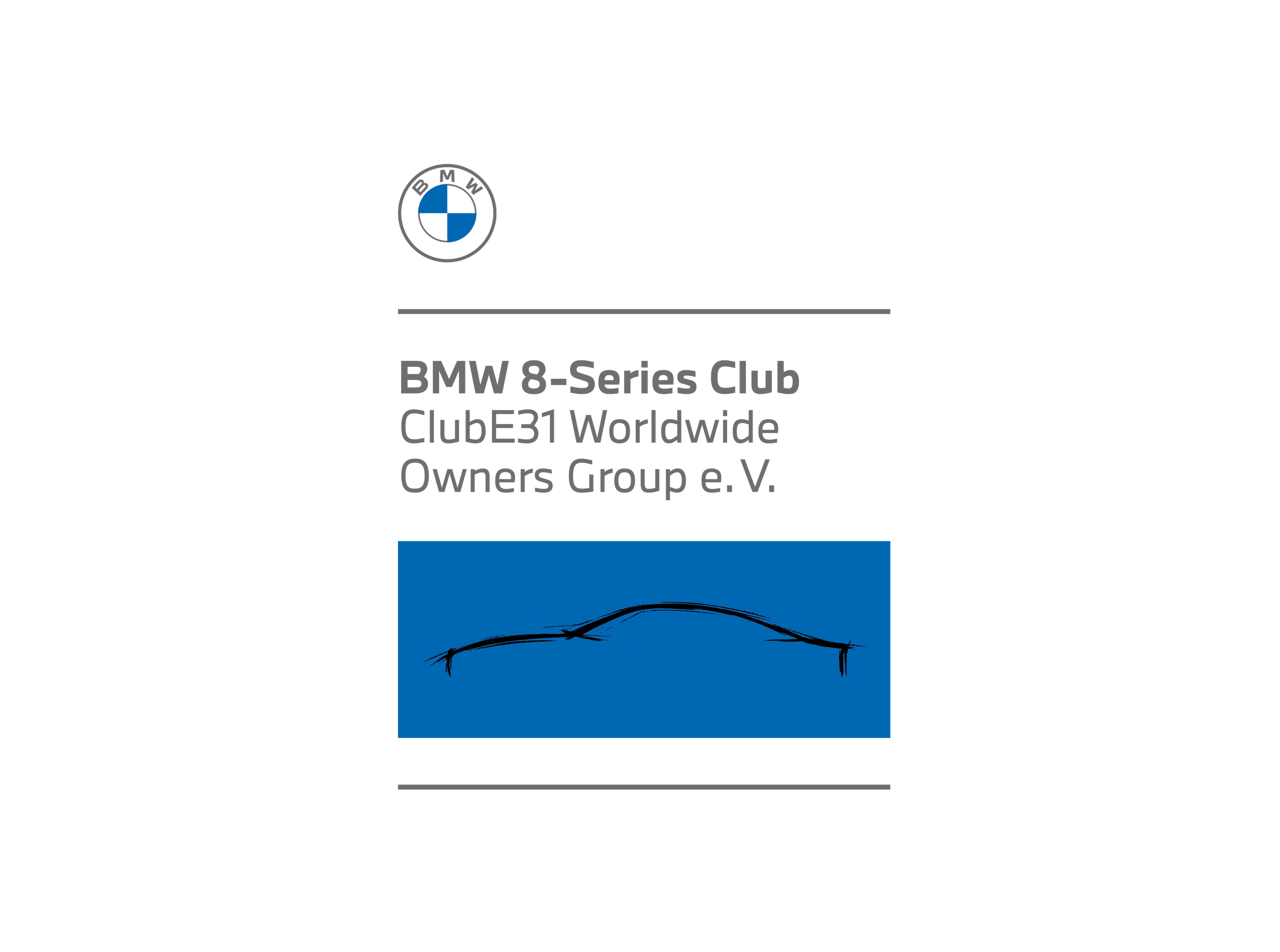Partner Logo BMW 8 Series Club ClubE31 ADAC Korporativclub Logo