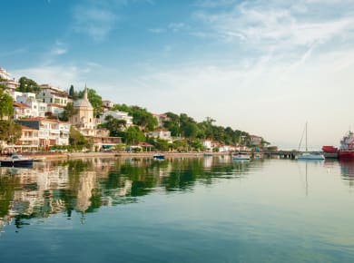Adalar, Burgazada, Prinzeninsel im Marmarameer bei Istanbul