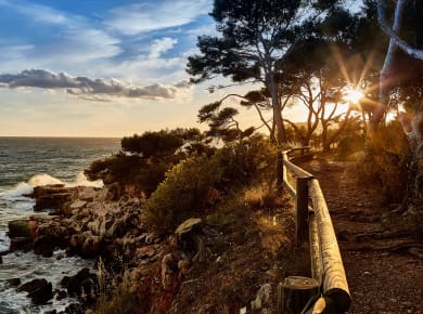 Bandol, Küstenweg von Bandol nach La Madrague