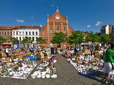 Brüssel, Flohmarkt