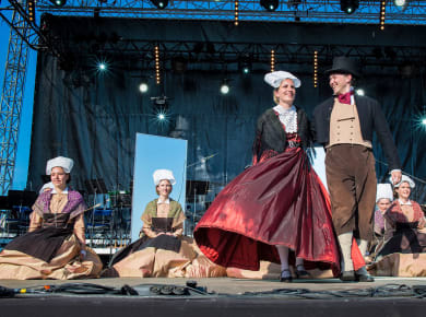 Concarneau, Fête des Filets bleus