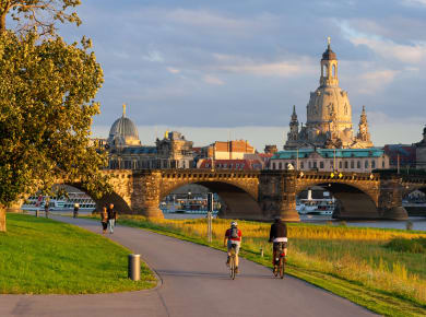 Dresden, Elberadweg Dresden